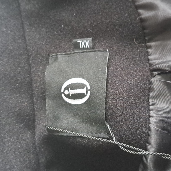 (i) Woman Fall Winter Coat Double Breasted Midi Peacoat Trench Coat XXL NWT #278 - Picture 10 of 11